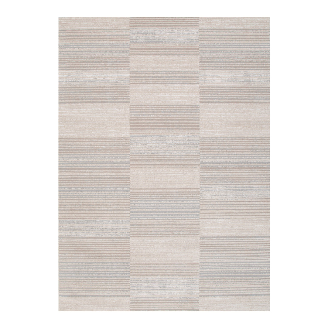 Sierra Lines Brown Grey Rug - New Arrival