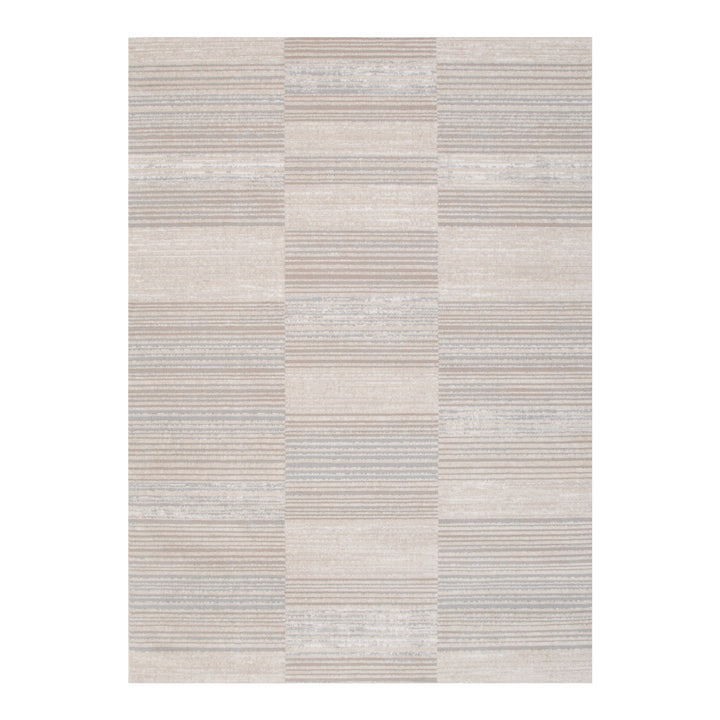 Sierra Lines Brown Grey Rug - New Arrival