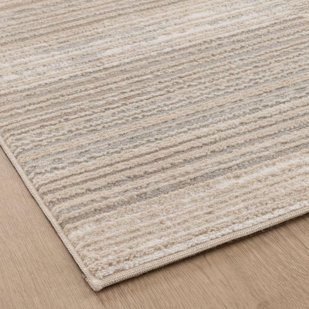 Sierra Lines Brown Grey Rug - New Arrival