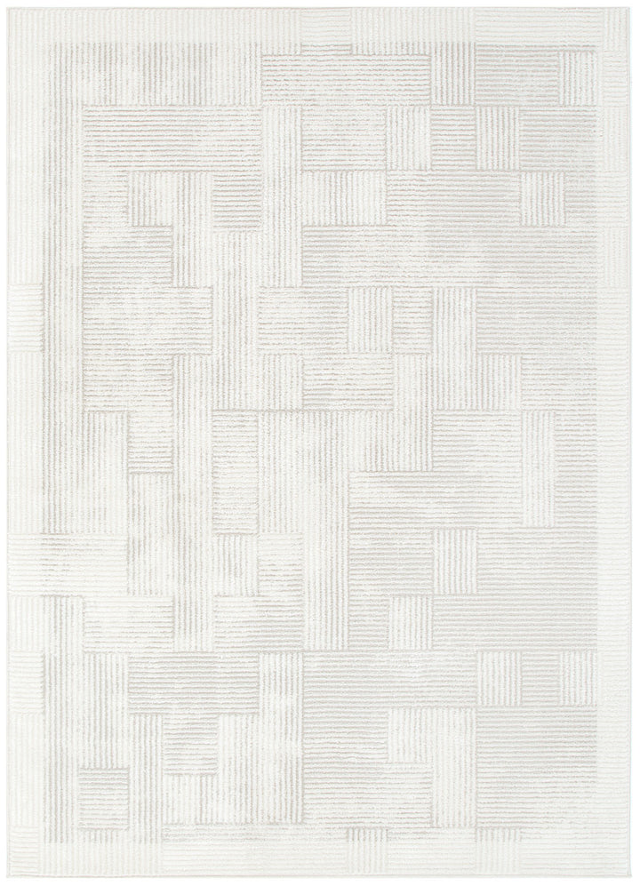 Halo Abstract Lines Beige Rug (SKY25)