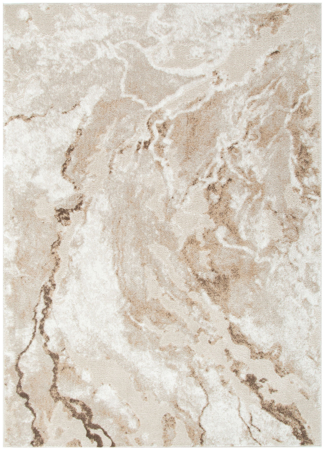 Halo Marble Astract Beige Rug (SKY64)