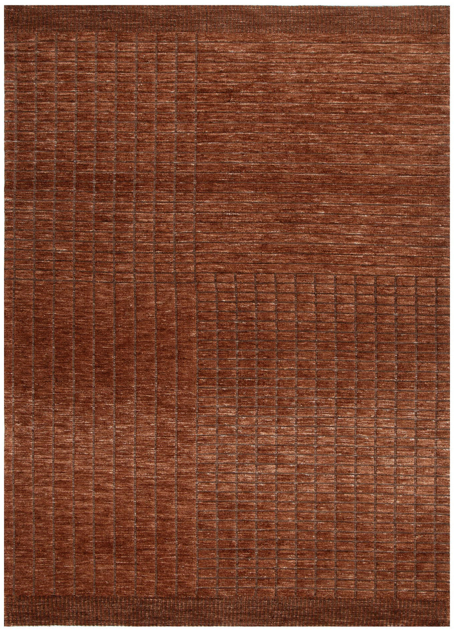 Canyon Terracotta Carved Rug - CANYON01 – Brand Ventures Pty Ltd