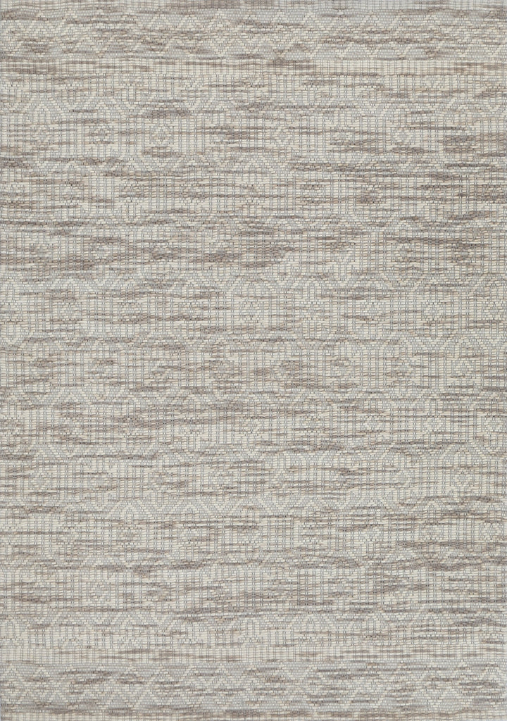 Copacabana Geometric Beige Wool Rug -PANI 01 BEIGE