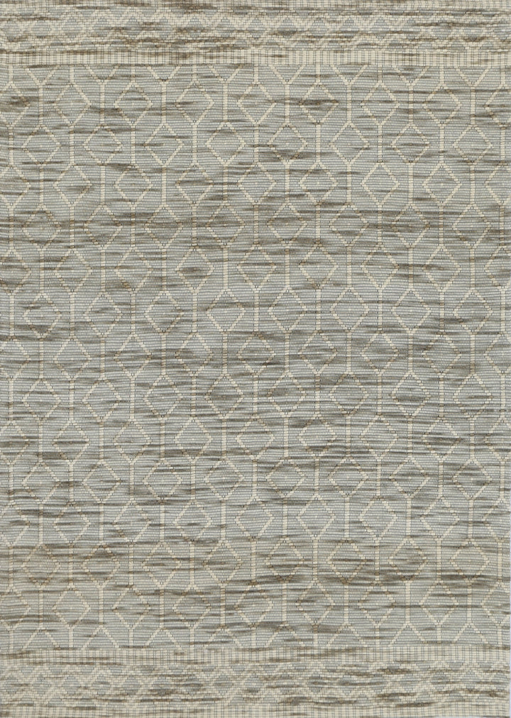 Copacabana Lattice Moss Wool Rug - 2MOSS