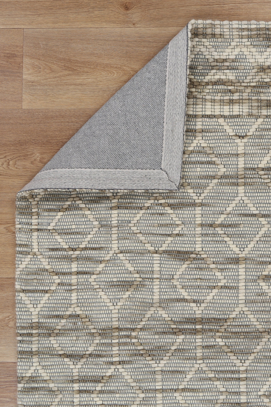 Copacabana Lattice Moss Wool Rug - 2MOSS