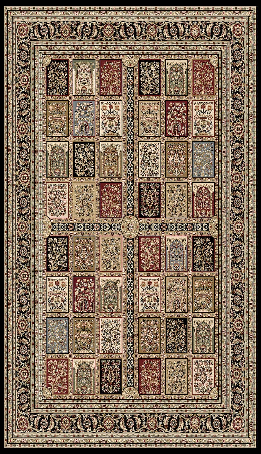 ISFAHAN 10682 BLACK (091)
