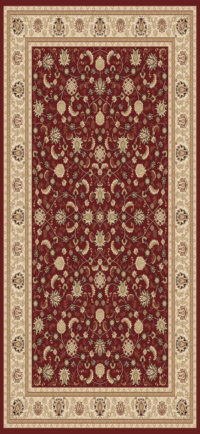 ISFAHAN 12679 RED (010)