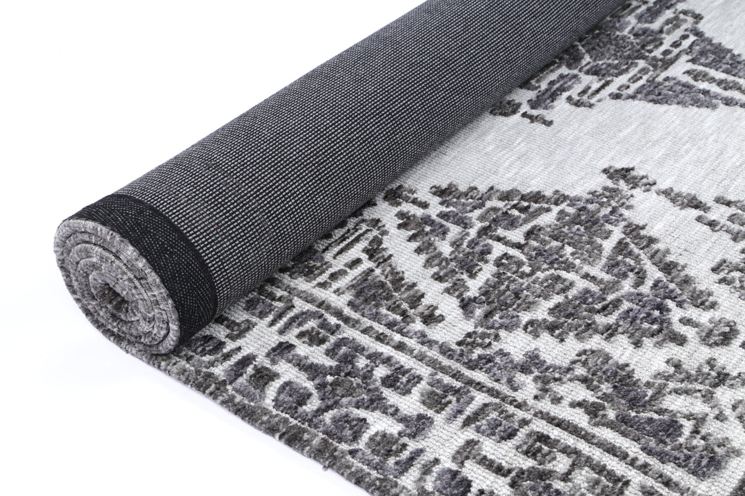 Amritsar Ornamental Grey Rug - AMRI3GREY