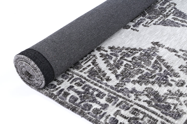 Amritsar Ornamental Grey Rug - AMRI3GREY