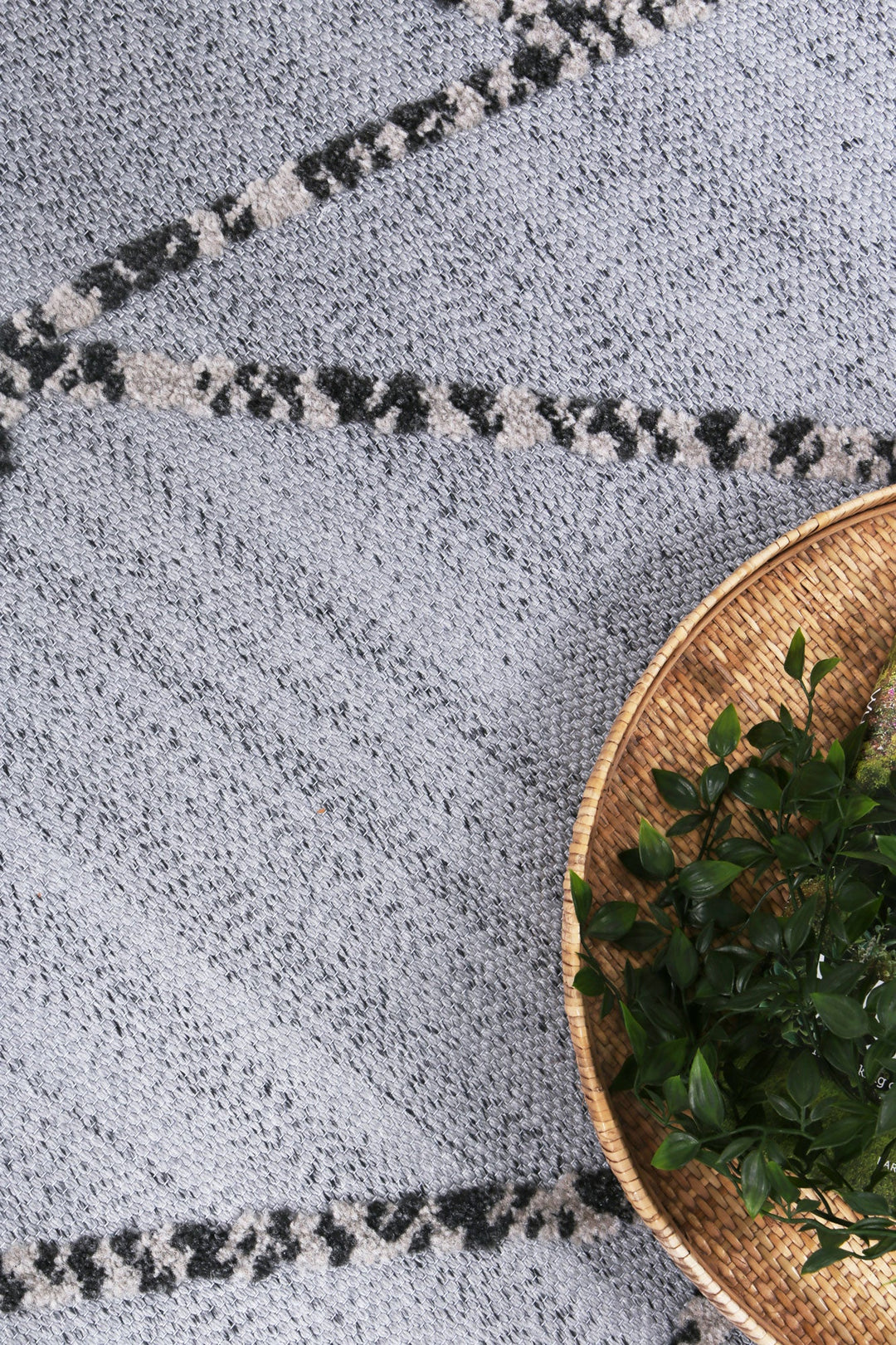 Ares Sparta Geomteric Grey and Ash Rug - 06