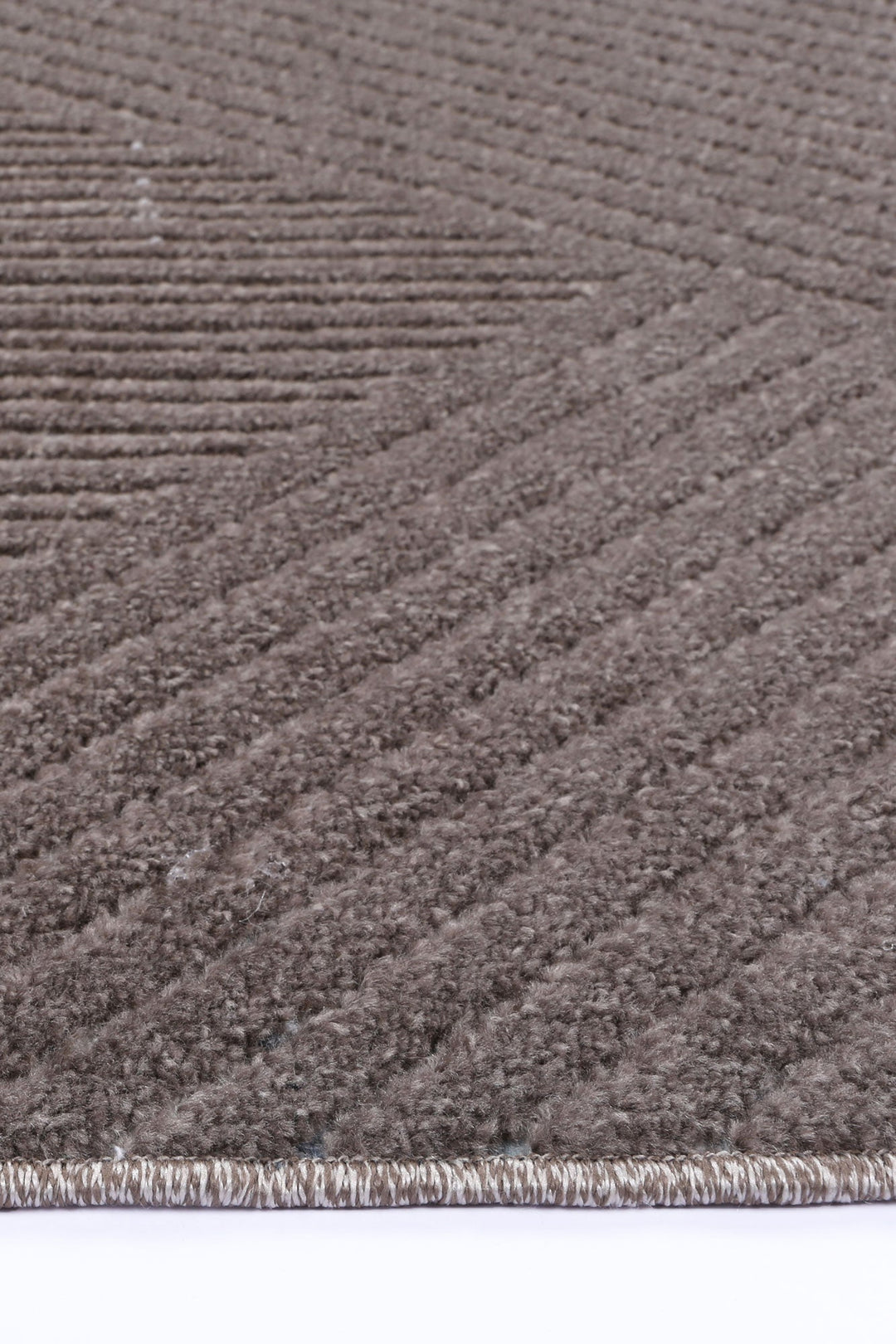 Ares Thasos Overlay Taupe Rug - 11