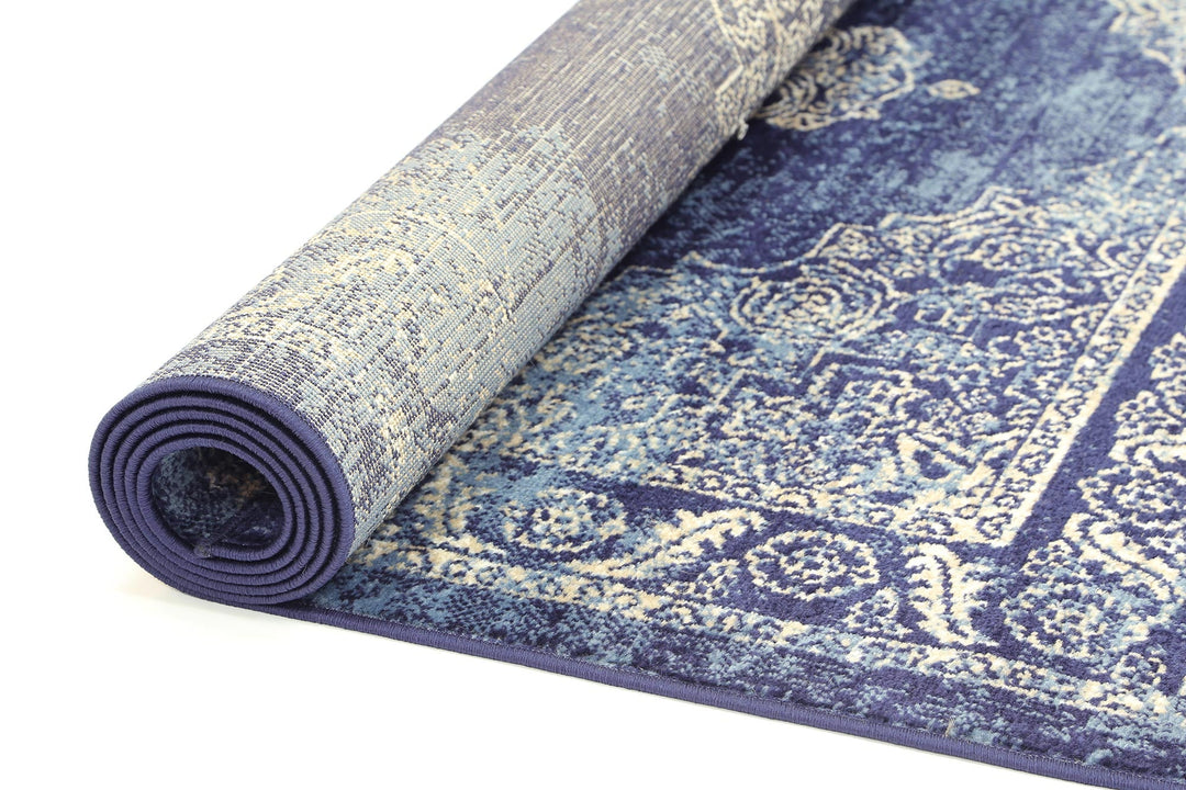 Arya Distressed Navy Rug - 6010 NAVY – Brand Ventures Pty Ltd