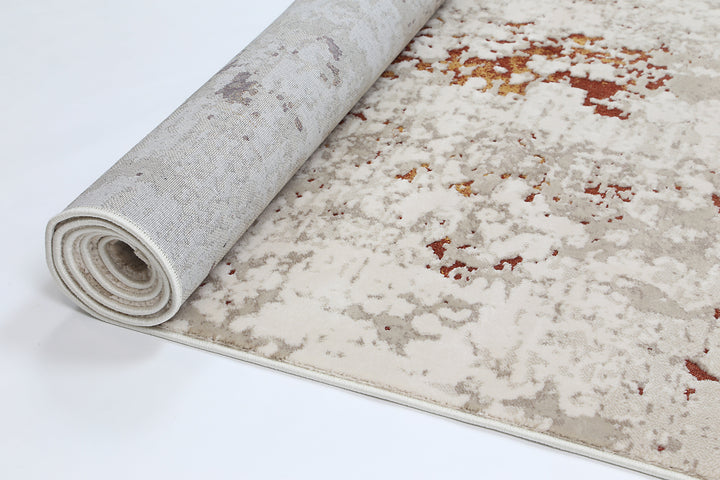 Bohemian Paradise One Modern Beige Terracotta Rug - 01BTER