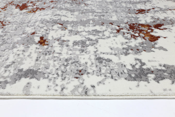 Bohemian Paradise One Modern Grey Terracotta Rug - 01GTER