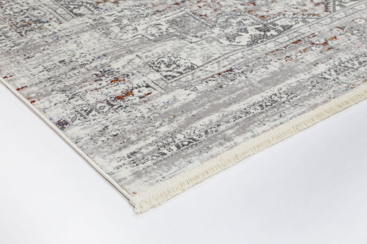 Bohemian Paradise Medalion Grey Multi Rug - 06GMUL