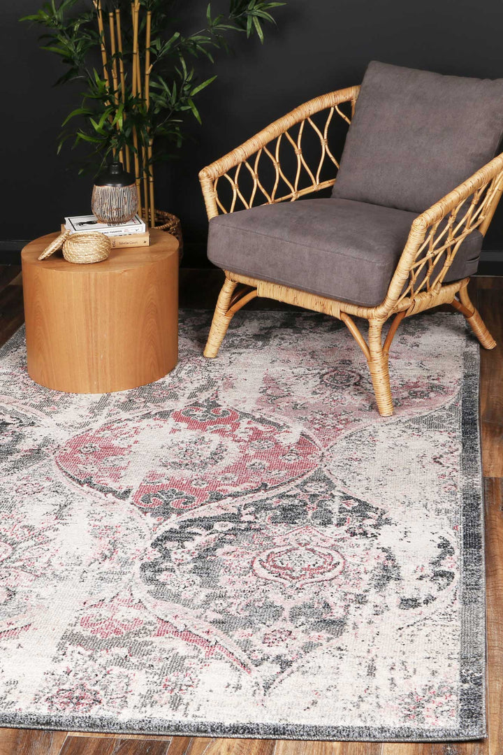 Bristol Lantern Rose Rug - BRIS7