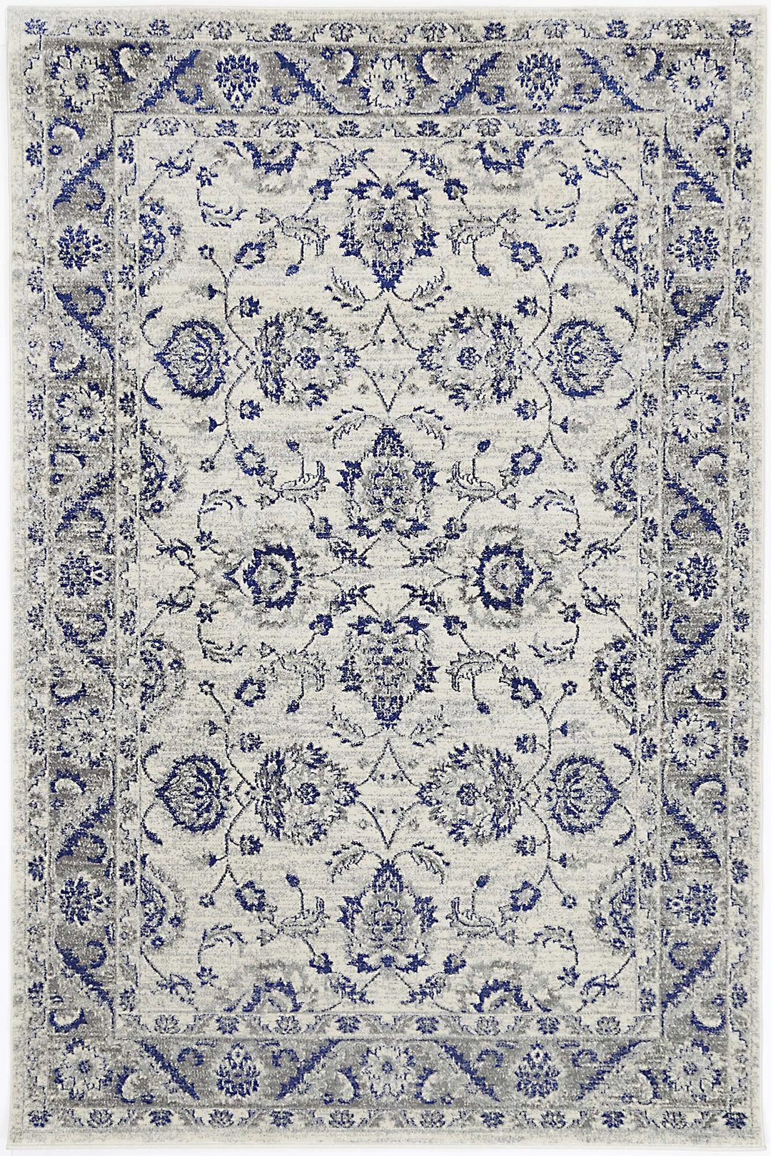 Delicate Cassandra Blue & Ivory Rug -  DEL17