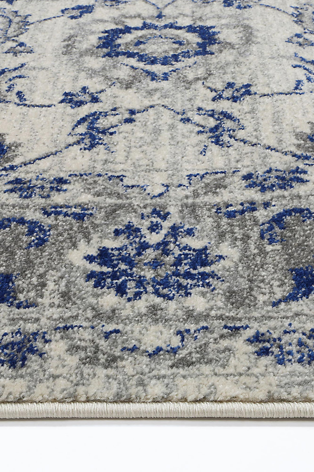 Delicate Cassandra Blue & Ivory Rug -  DEL17