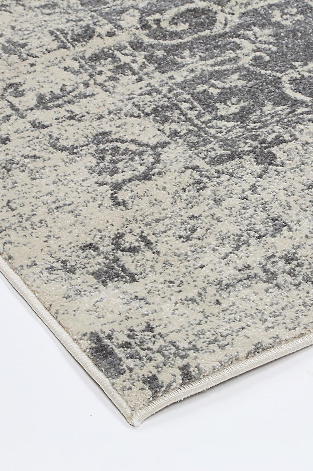 Delicate Audrey Ivory & Grey Rug - DEL20