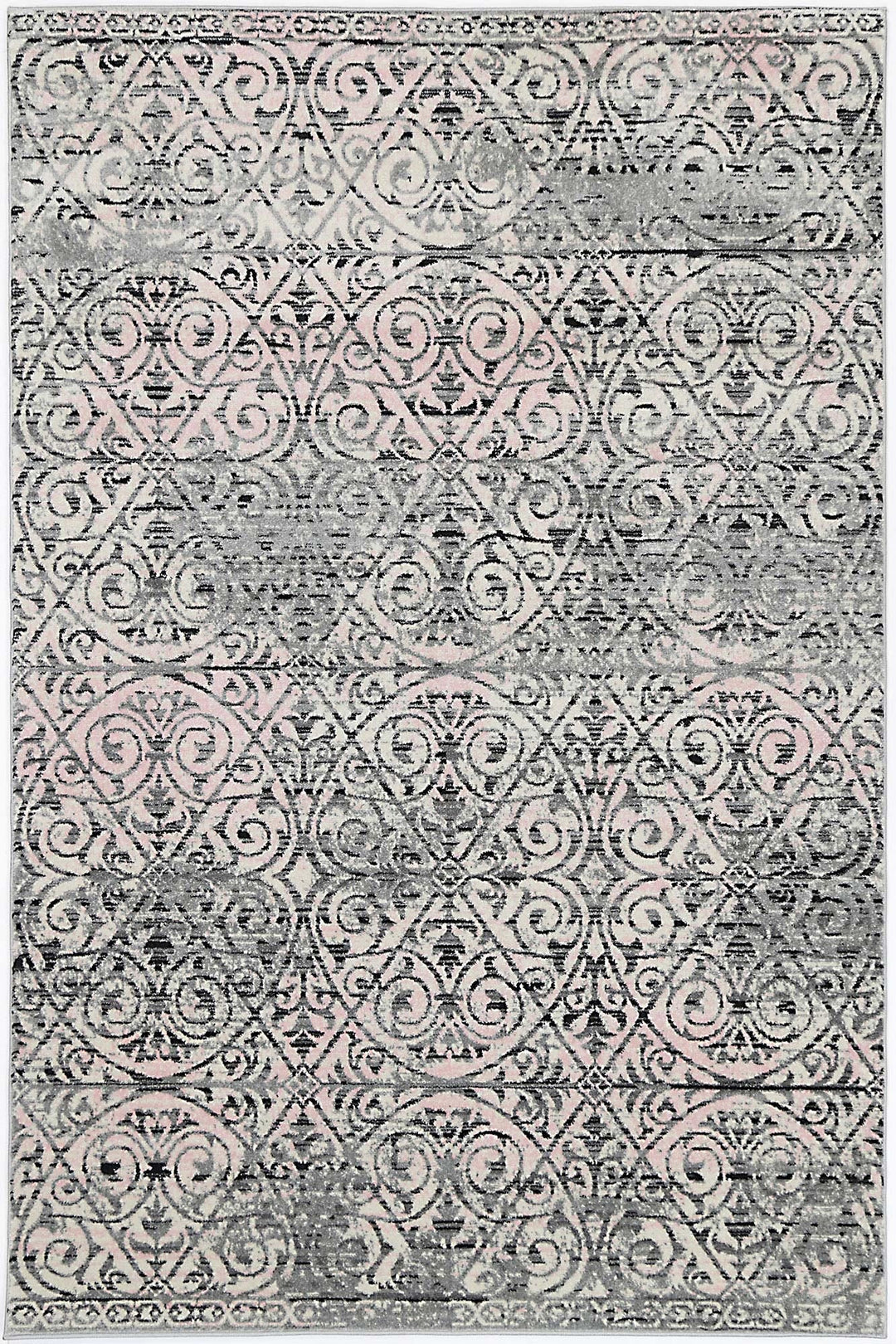 Delicate Katherine Pink & Ash Rug -  DEL22