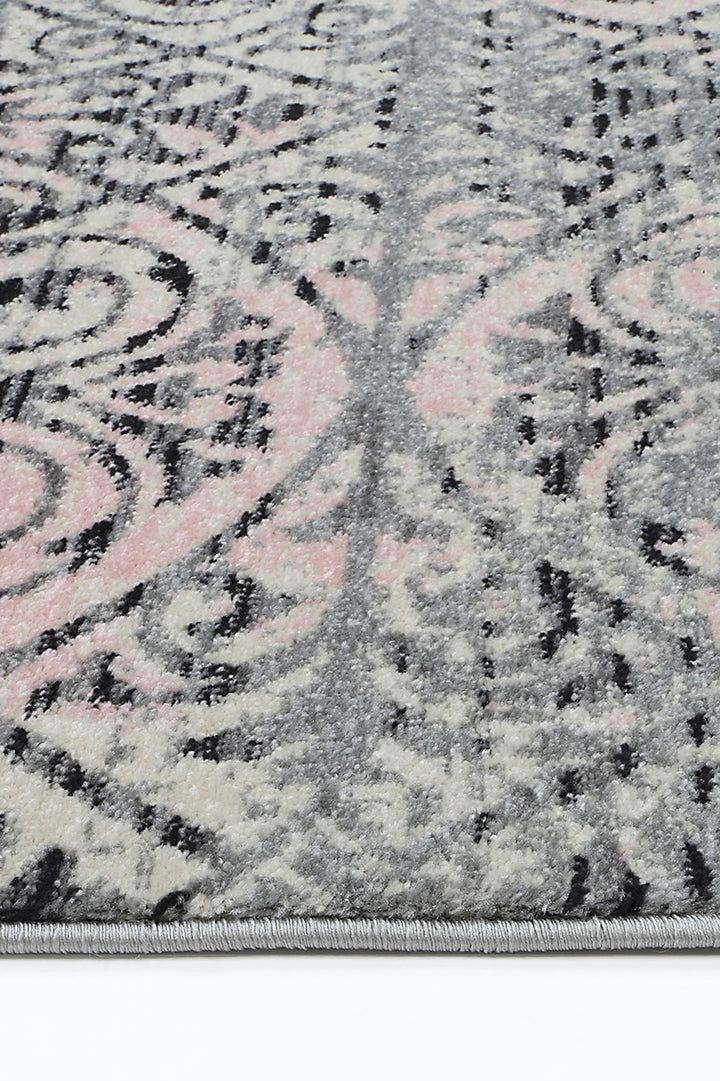 Delicate Katherine Pink & Ash Rug -  DEL22