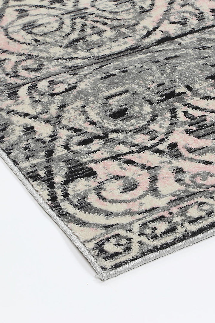 Delicate Katherine Pink & Ash Rug -  DEL22