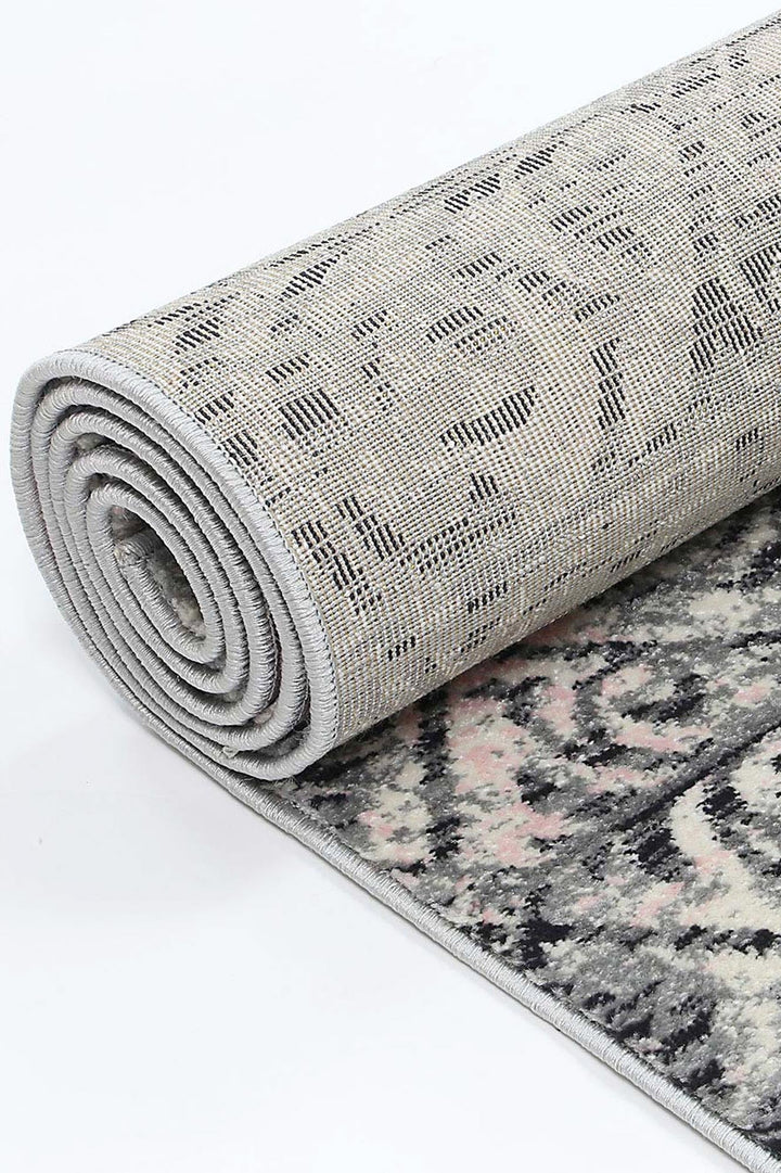 Delicate Katherine Pink & Ash Rug -  DEL22