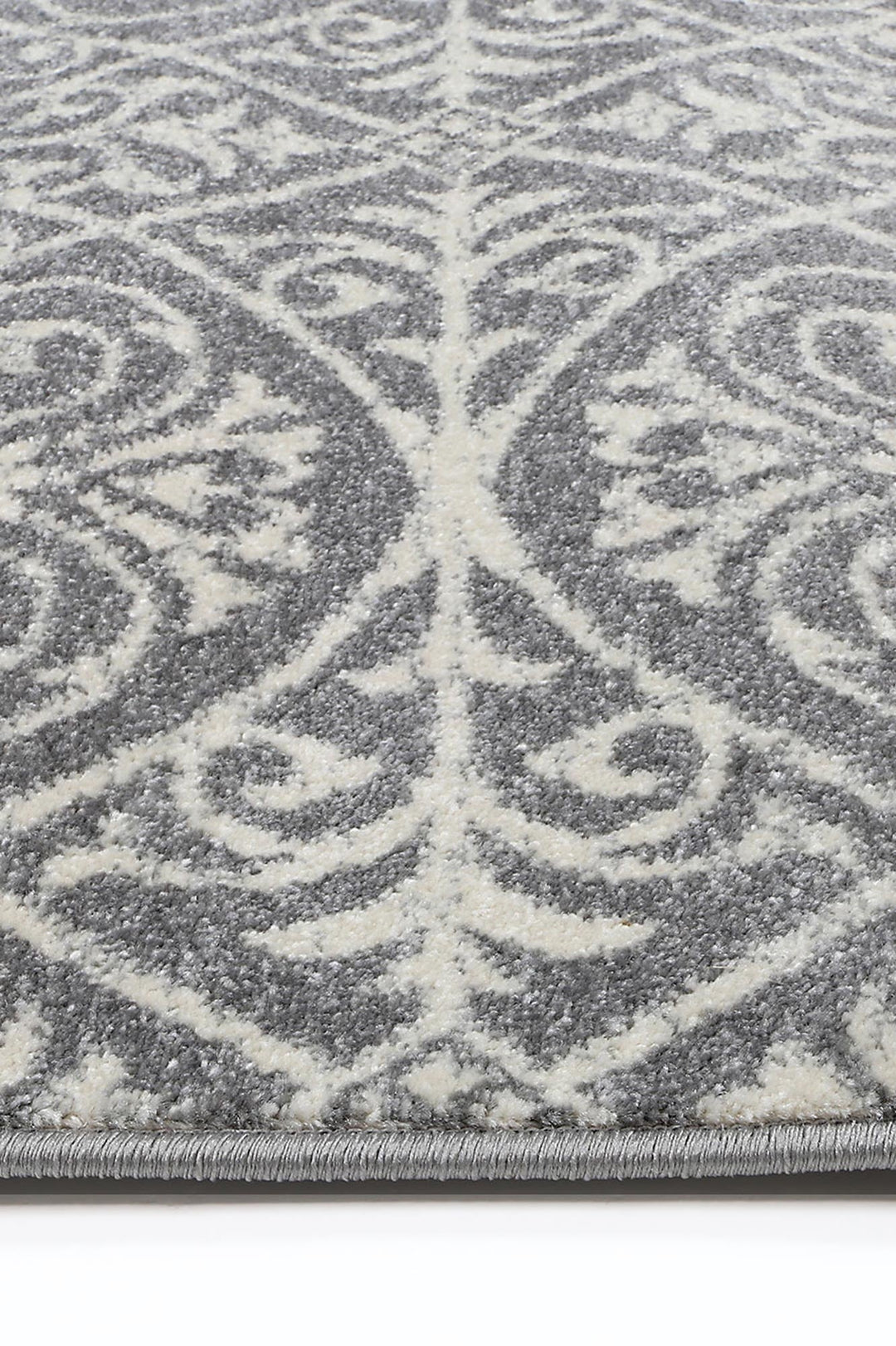 Delicate Katherine Grey & Ivory Rug -  DEL23