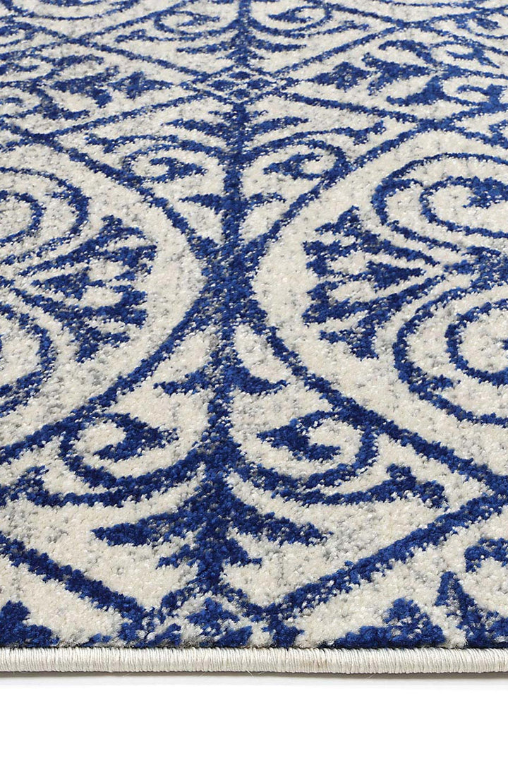 Delicate Katherine Blue & Ivory Rug -  DEL24