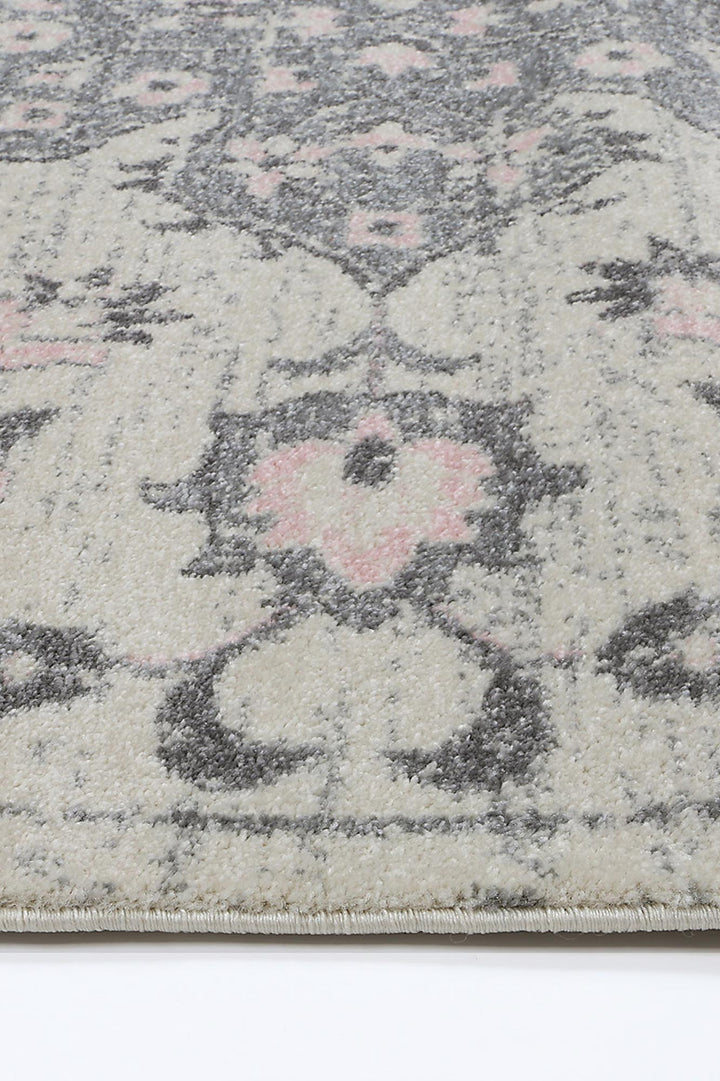 Delicate Madeleine Grey & Ivory Rug -  DEL25