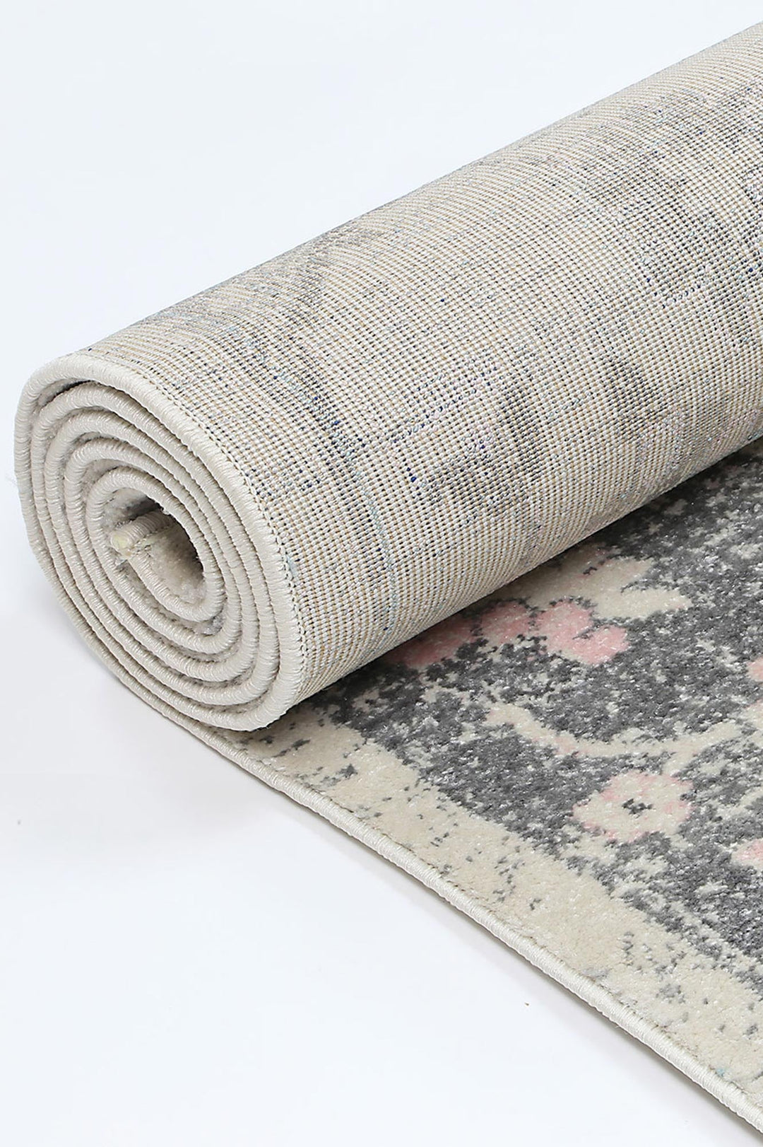 Delicate Madeleine Grey & Ivory Rug -  DEL25
