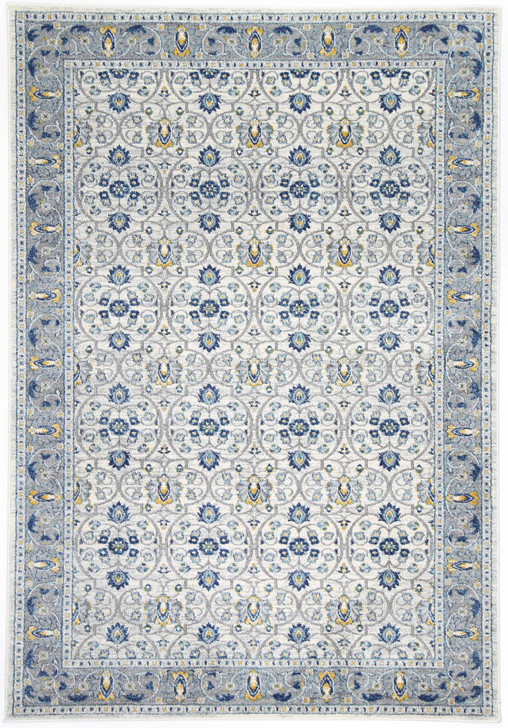 Delicate Rustic Blue Rug - DELI03