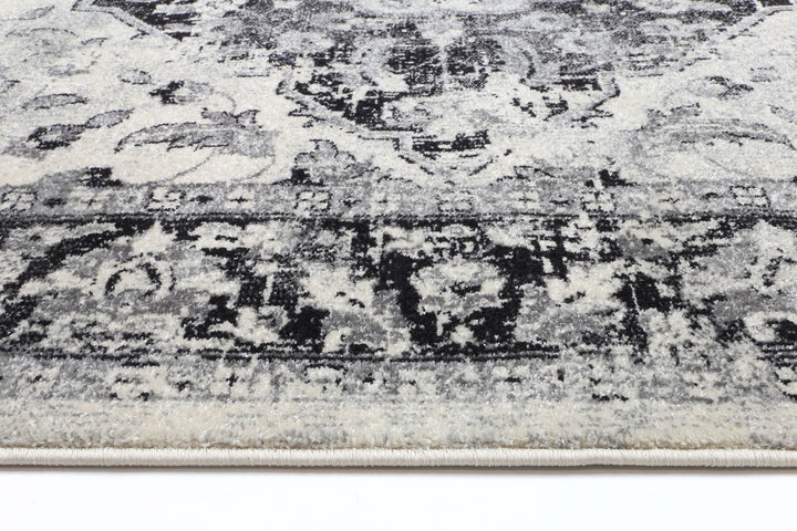 Delicate Abundance Grey Rug - DELI10