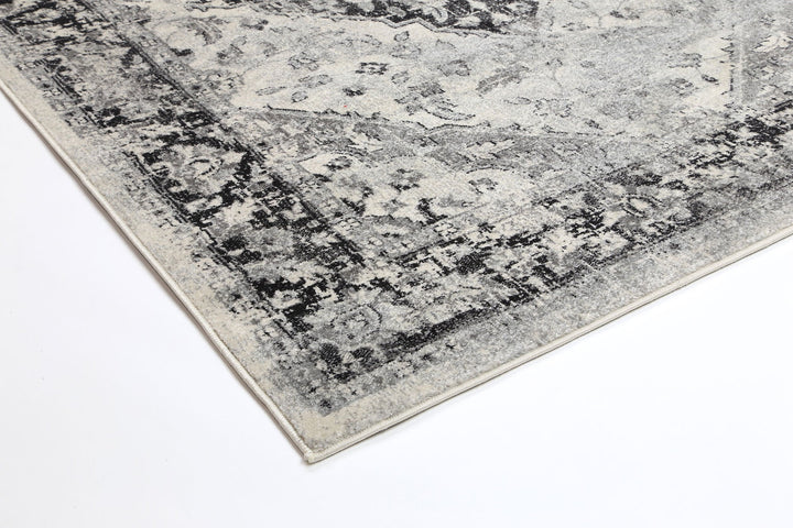 Delicate Abundance Grey Rug - DELI10