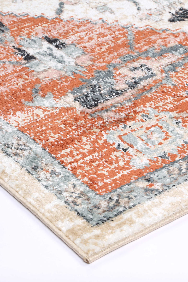 Estate Xanadu Traditional Terracotta Rug - 04TERR