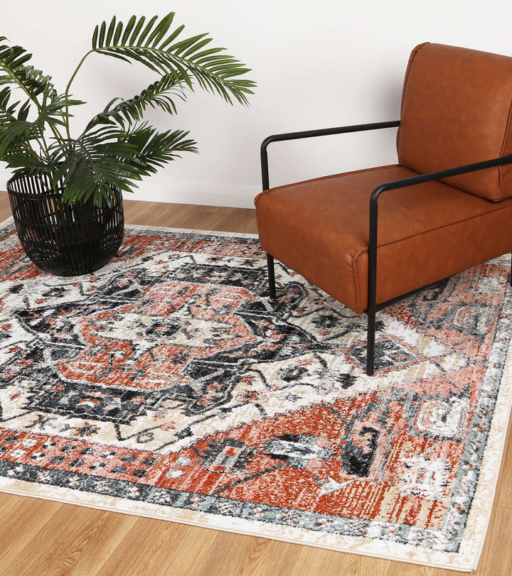 Estate Xanadu Traditional Terracotta Rug - 04TERR