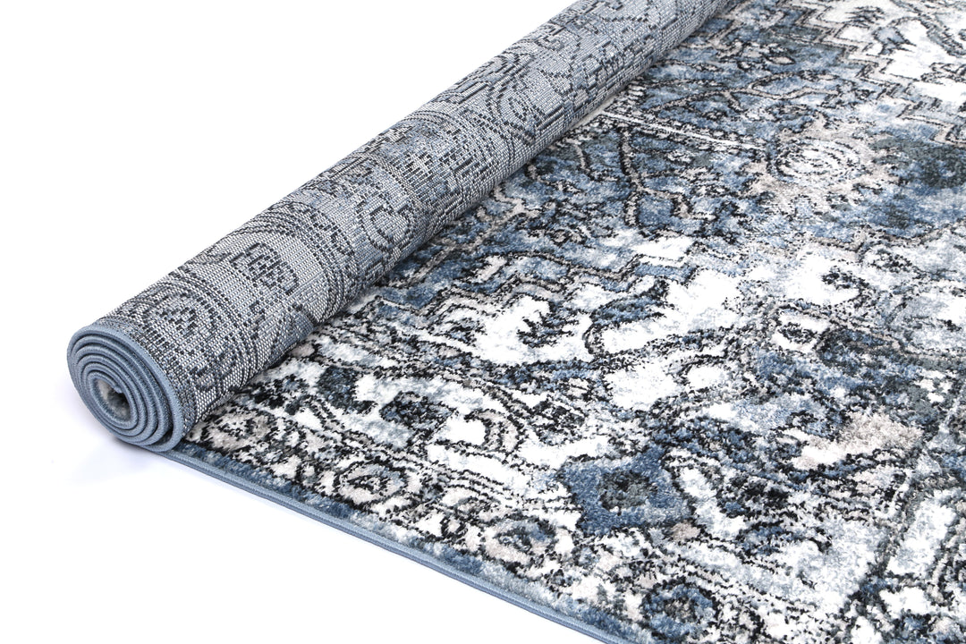 Estate La Palais Traditional Blue Rug - 18BLUE