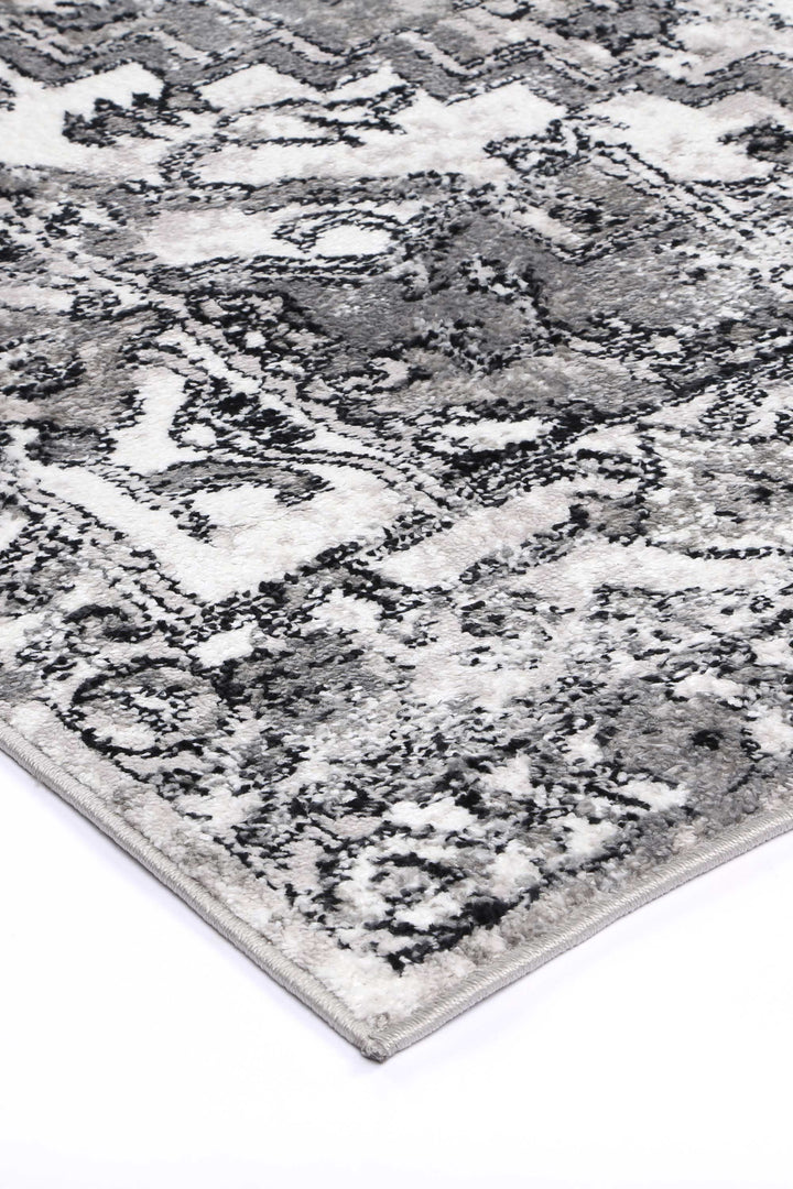 Estate Vatuvara Traditional Grey Rug - 19GREY