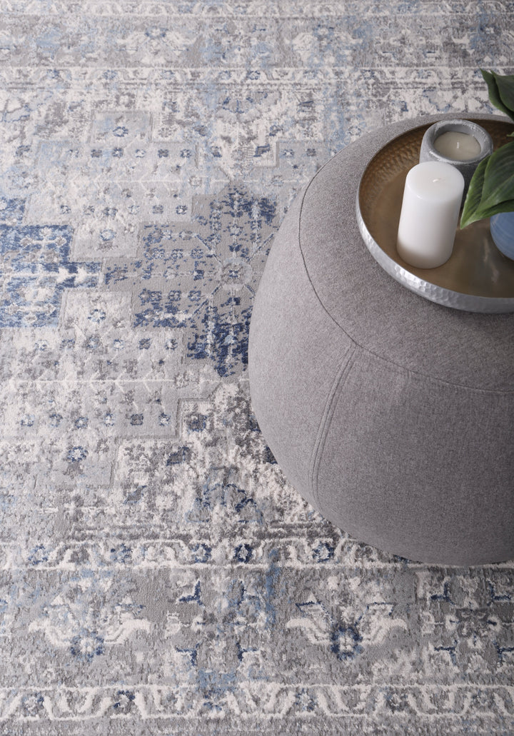 Expressions Navy Blue Oriental Rug - EX05
