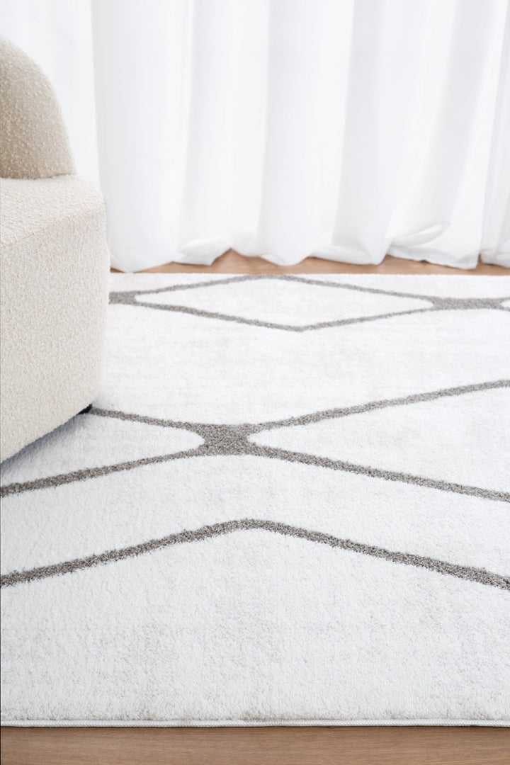 Grace Diamond Polyester Rug - GRAC06