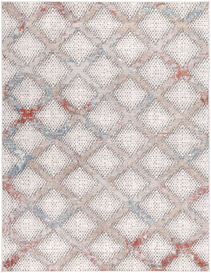Havana Corralillo Contemporary Cream & Gold Rug -06