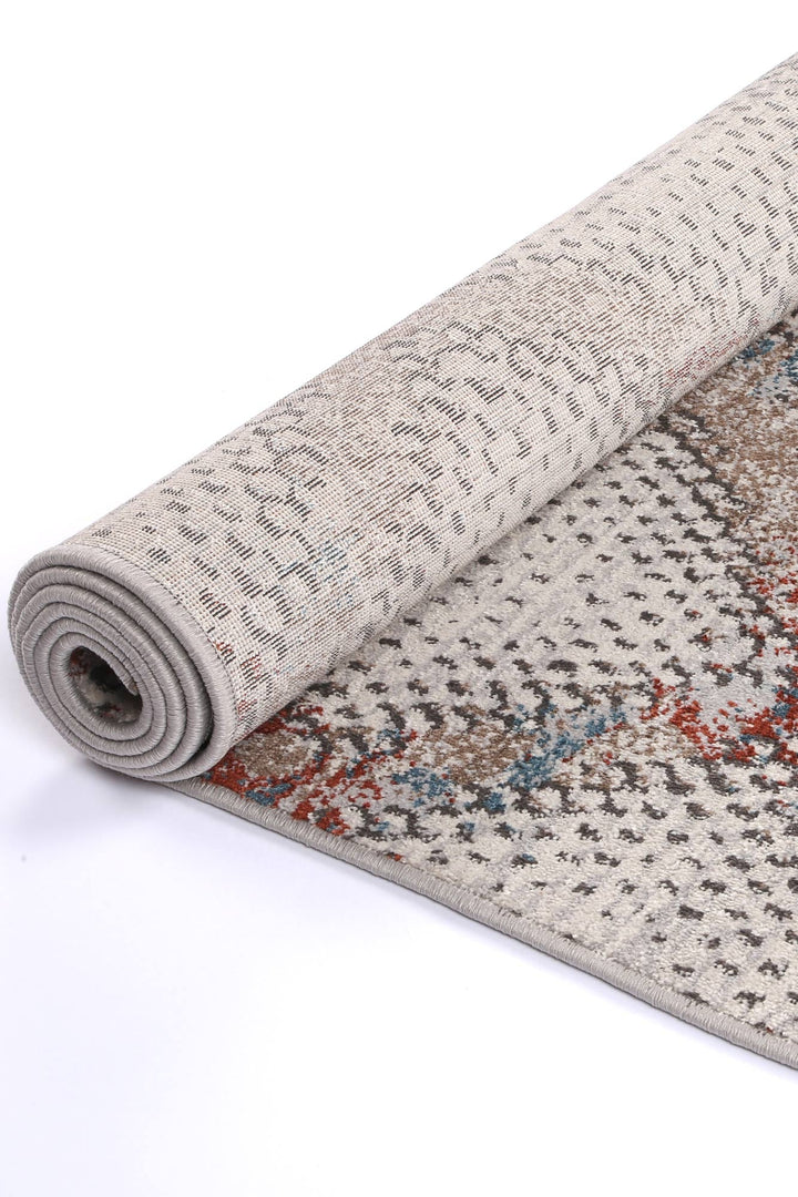 Havana Corralillo Contemporary Cream & Gold Rug -06