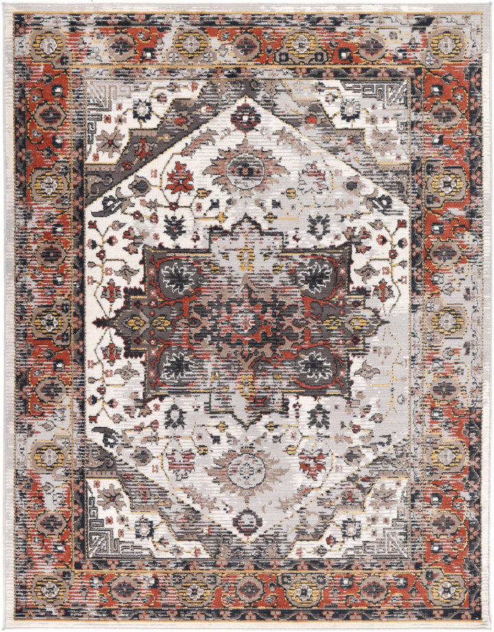 Havana Nazareno Transitional Grey & Beige Rug -09