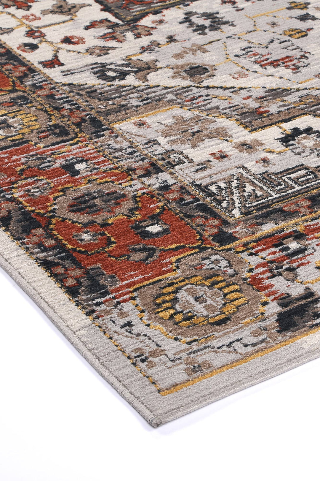 Havana Nazareno Transitional Grey & Beige Rug -09