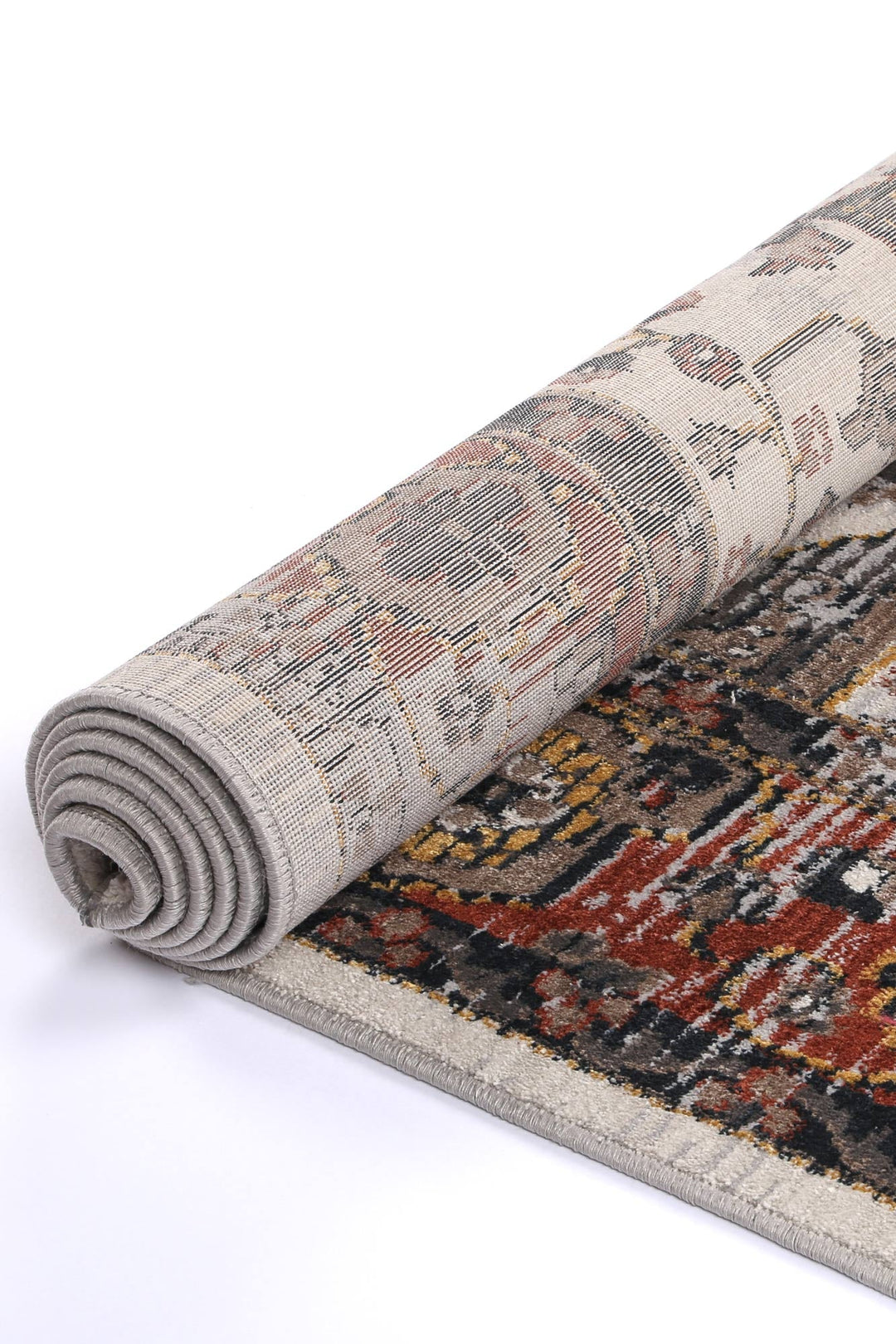 Havana Nazareno Transitional Grey & Beige Rug -09