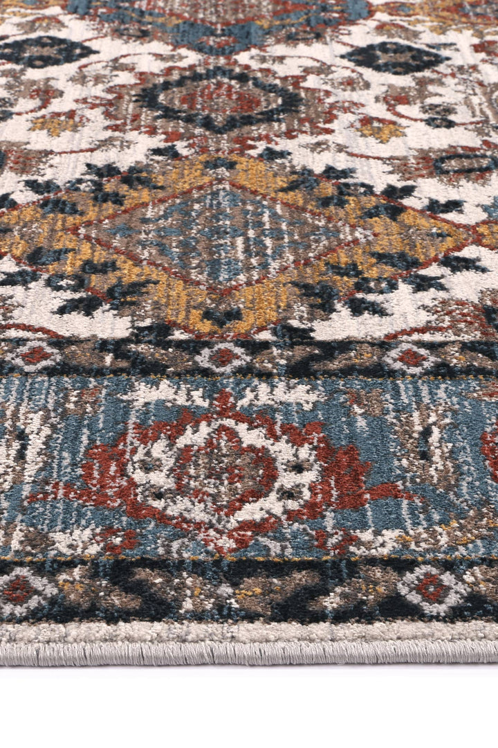 Havana Camacho Transitional Cream & Grey Rug -12