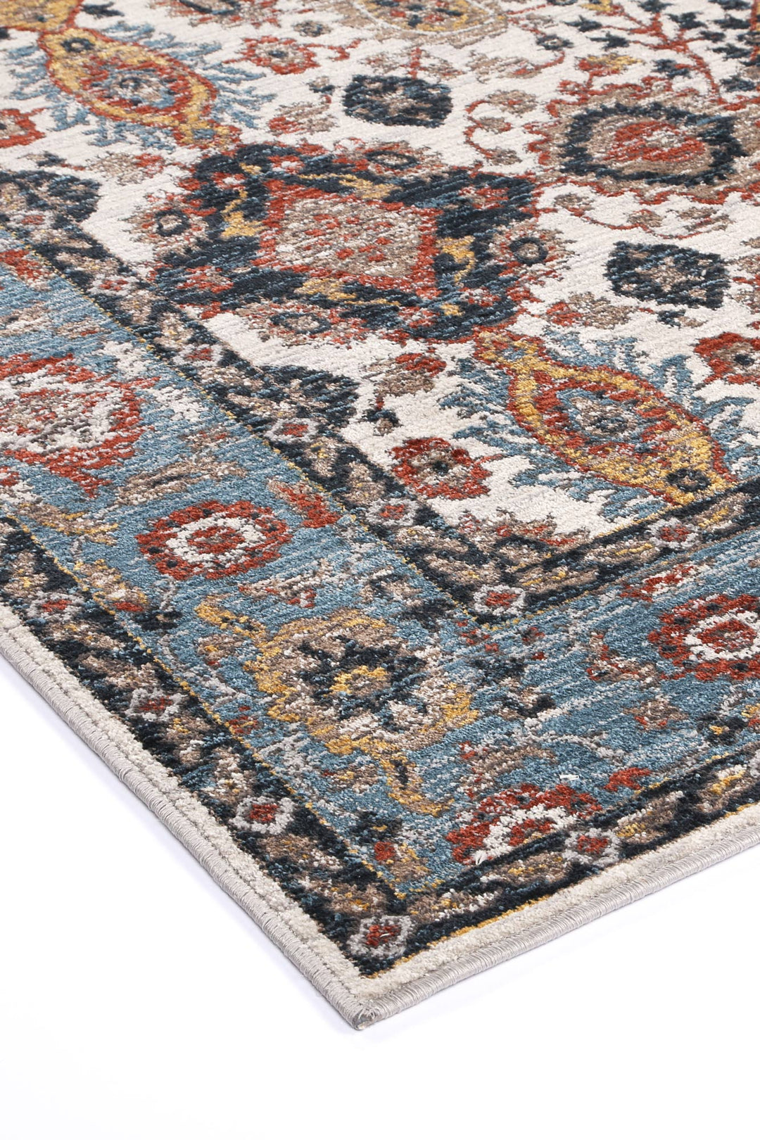 Havana Camacho Transitional Cream & Grey Rug -12