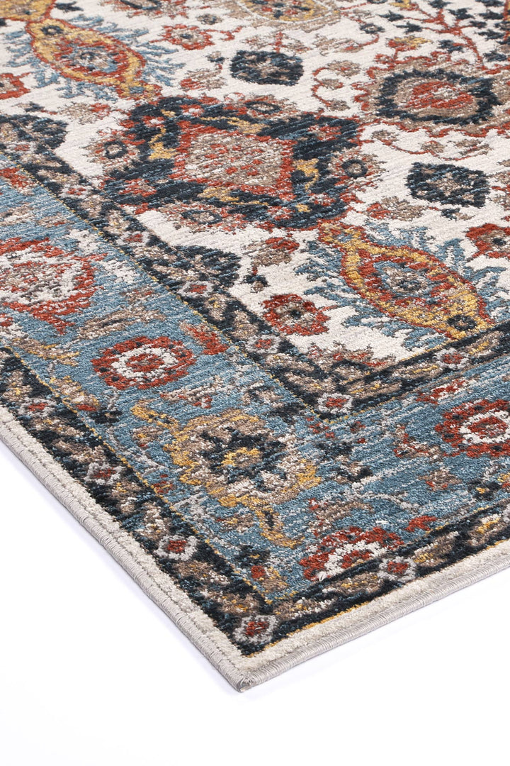 Havana Camacho Transitional Cream & Grey Rug -12