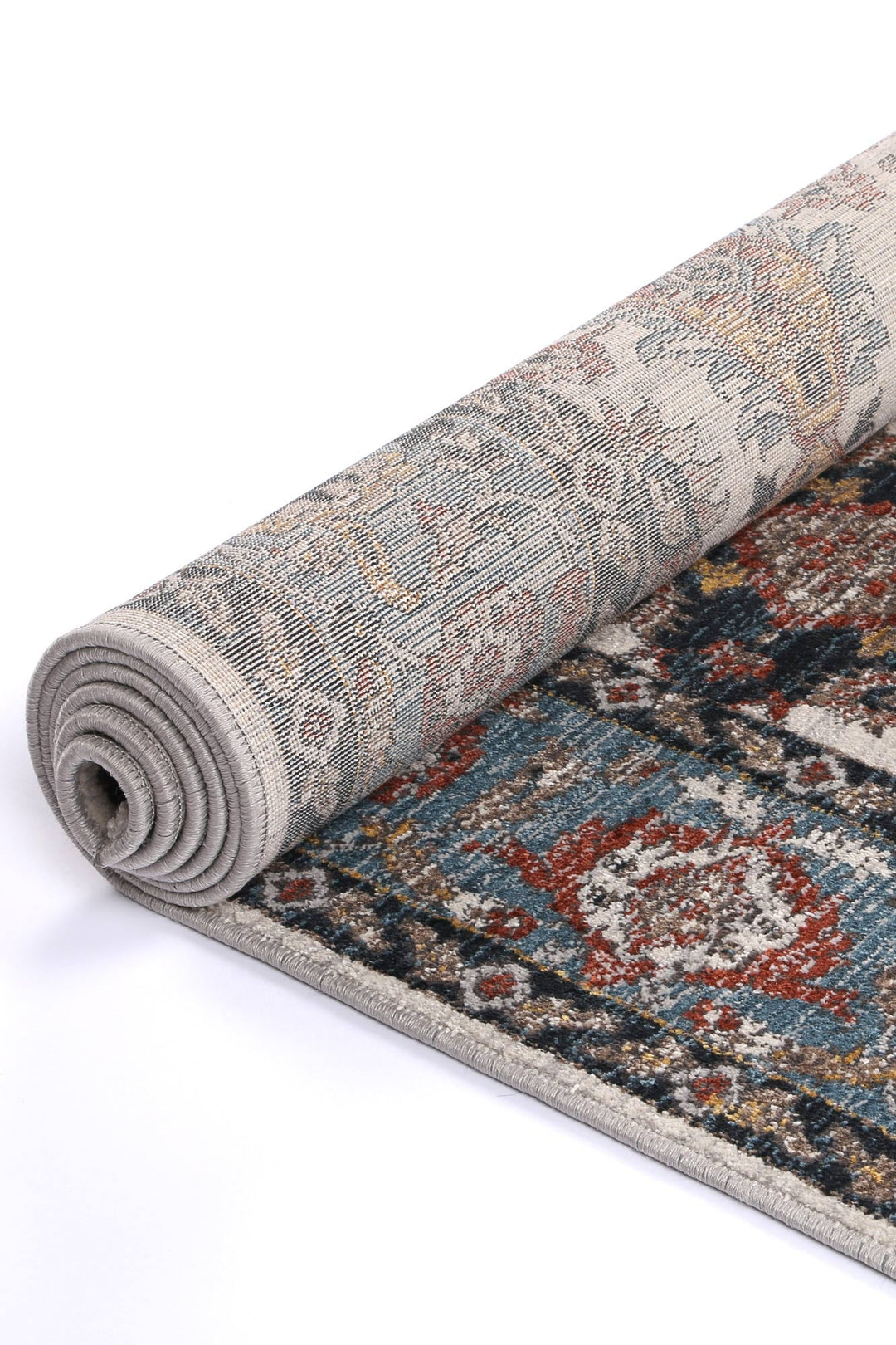 Havana Camacho Transitional Cream & Grey Rug -12