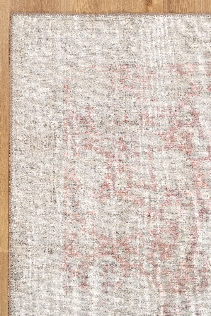 Home Culture Carmella Blush Machine Washable Rug - VTL0023-00